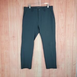 Proof Mens Nomad Pants 34 Black Activewear Performance Slash Pockets